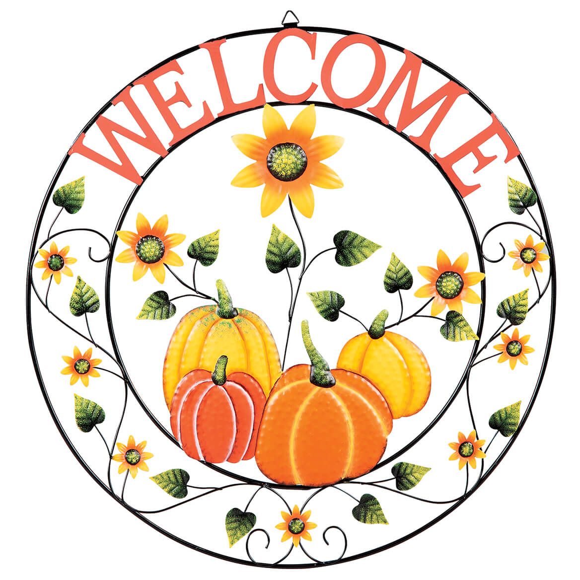 Metal Fall Welcome Sign by Fox River™ Creations + '-' + 377467