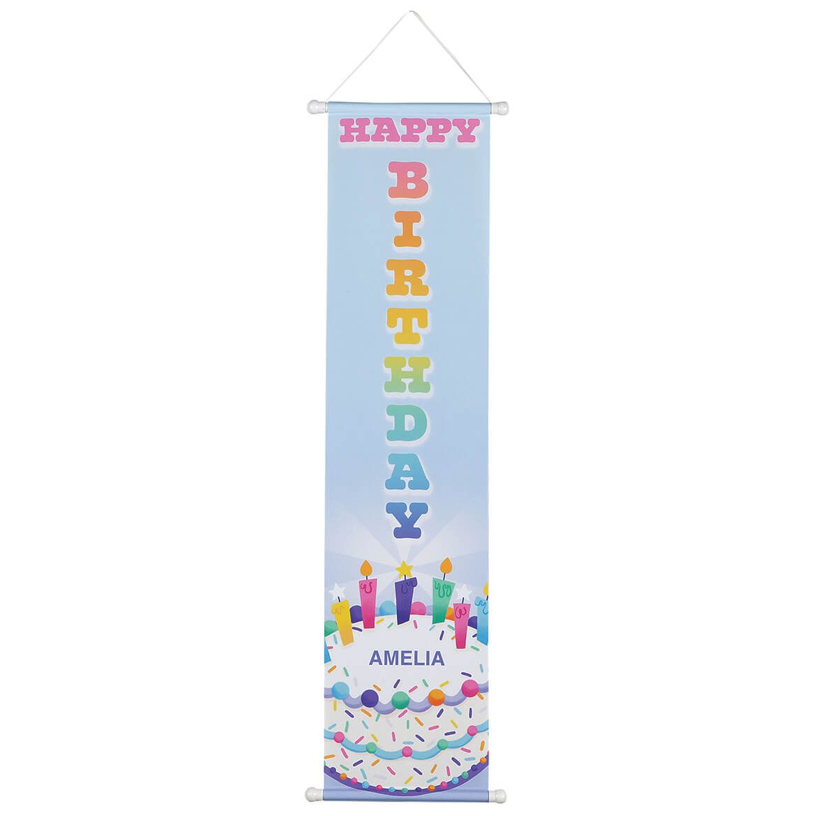 Personalized Happy Birthday Door Banner + '-' + 377501