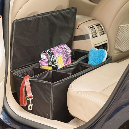 Pet Car Seat Extender with Storage-377552