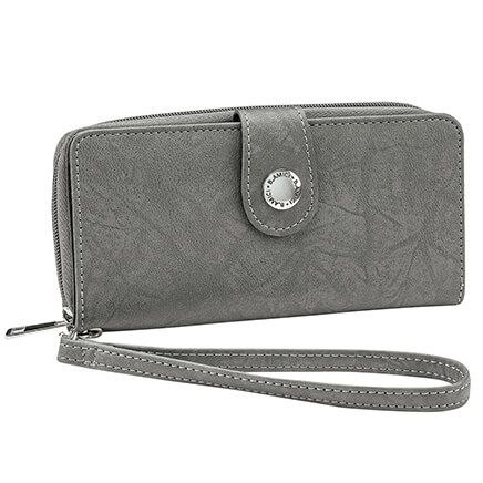 B. Amici™ Luciana RFID Leather Wallet with Wristlet-377568