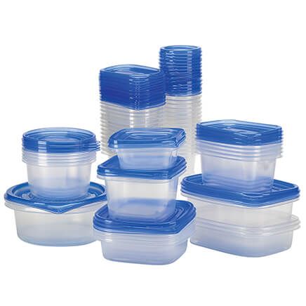 104 Piece Storage Containers and Lids by Chef's Pride-377570