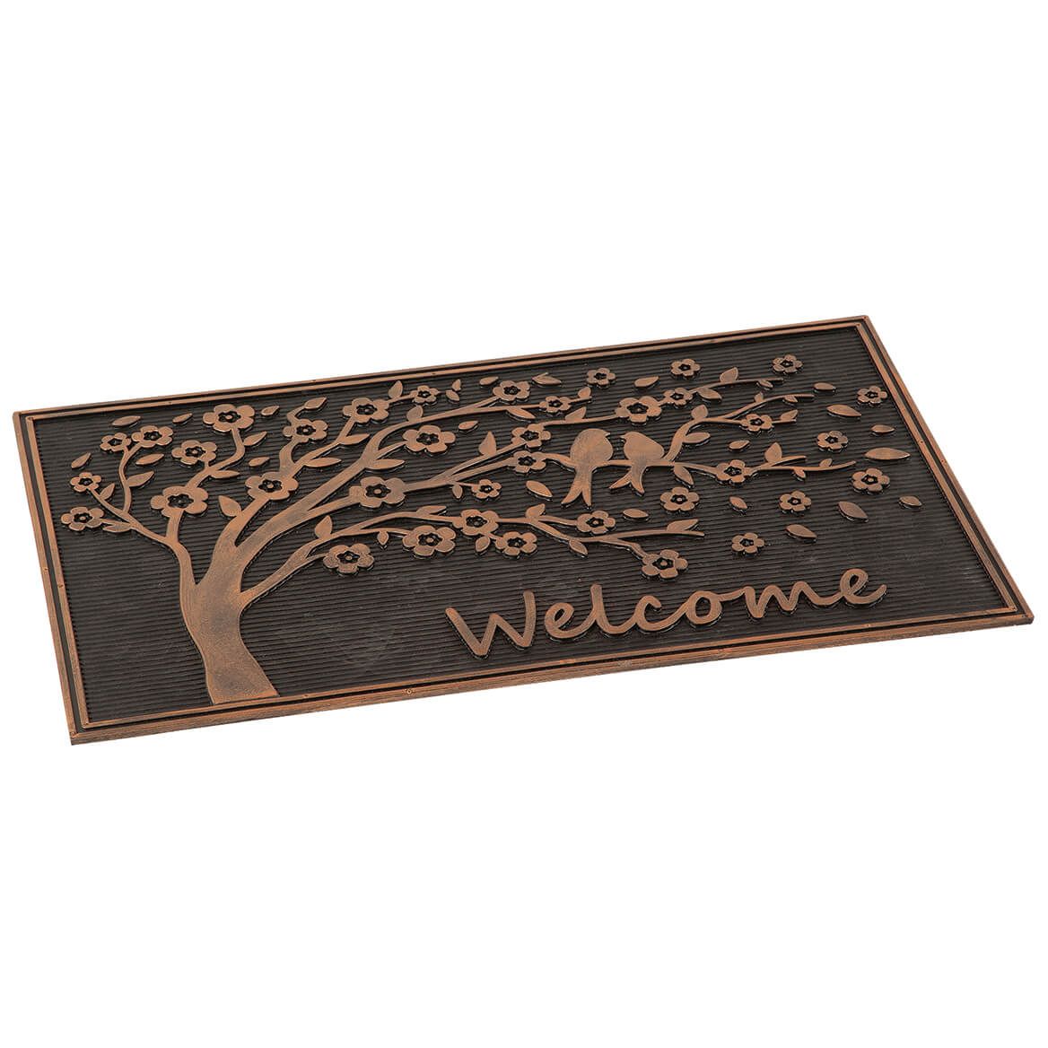 Songbirds Gold Finish Doormat + '-' + 377617