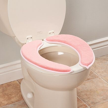 2-Pc. Pink Toilet Seat Cushion Set-377776