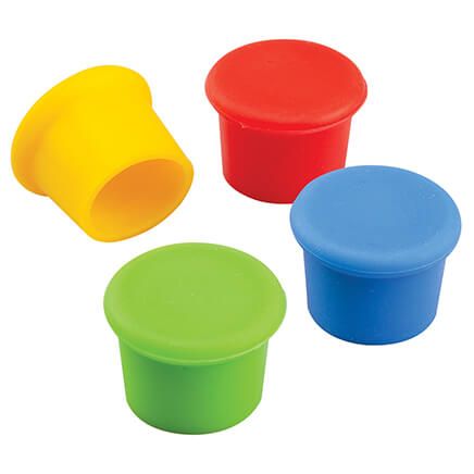 Silicone Bottle Covers, Set of 4-377838