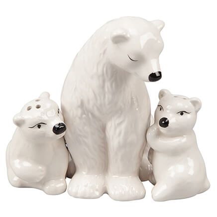 3-Pc. Polar Bear Salt and Pepper Shaker Set-377844