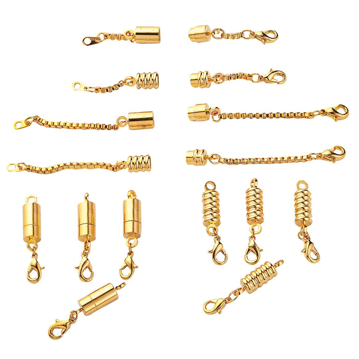 Magnetic Jewelry Clasps with Extensions, Set of 12 + '-' + 377869