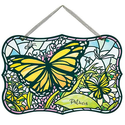 Personalized Butterfly Acrylic Suncatcher-377948