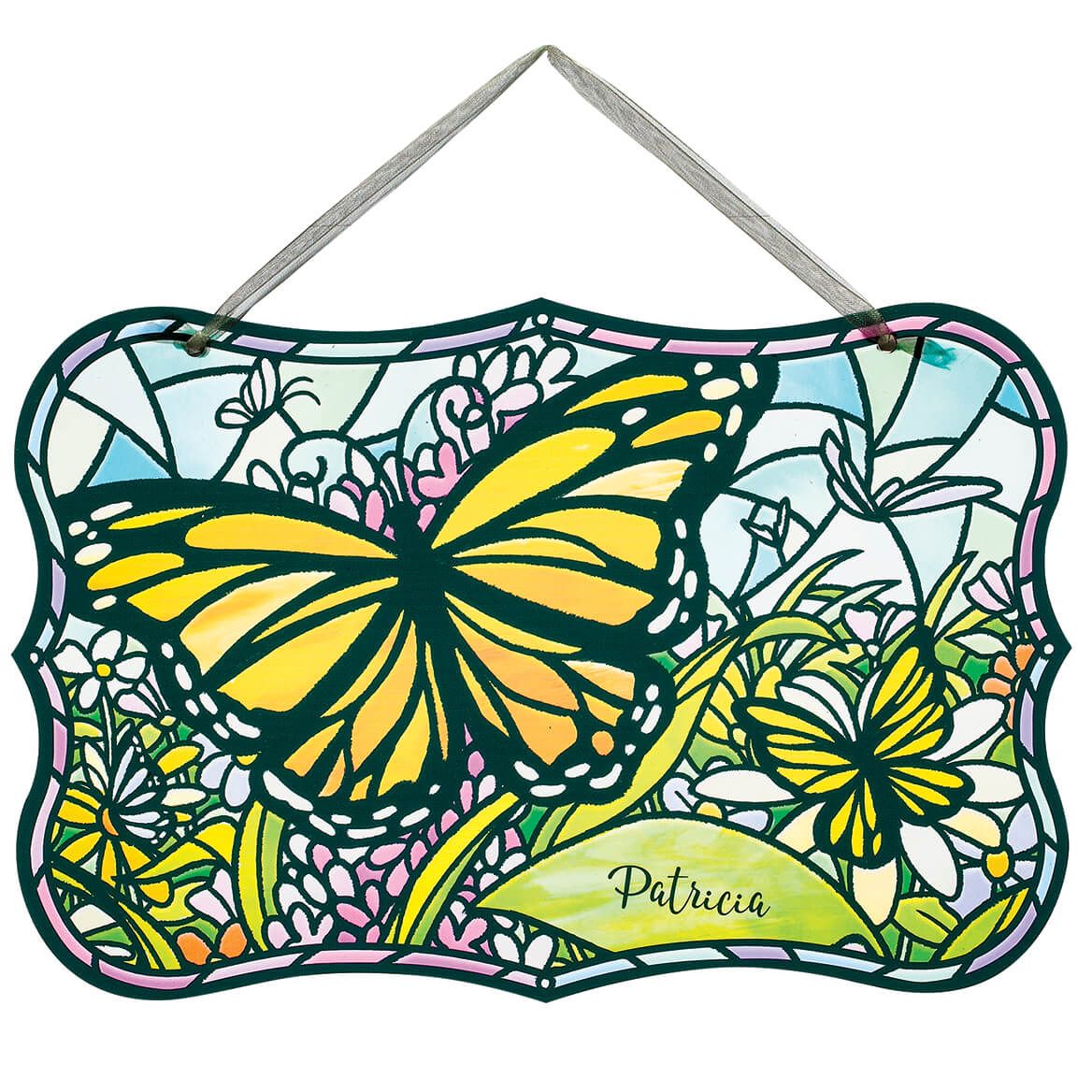 Personalized Butterfly Acrylic Suncatcher + '-' + 377948