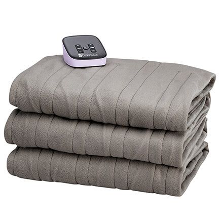 Digital Comfort Fleece Heated Blanket by OakRidge™-377988