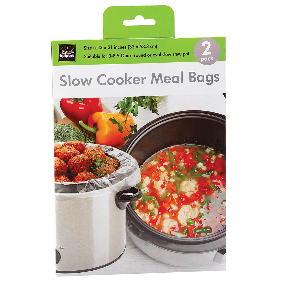 Slow Cooker Meal Bags, 2-Pack + '-' + 378073