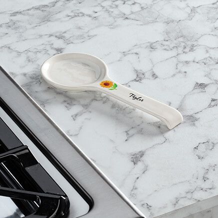 Personalized Sunflower Spoon Rest-378130