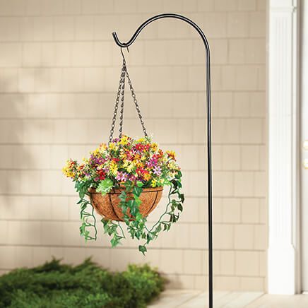 Mixed Floral Hanging Basket by OakRidge™-378235