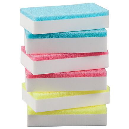 Magic Scrubber and Eraser Sponges, Set of 6 by LivingSURE™-378260