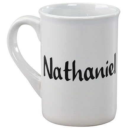 Personalized Block Latte Mug, 14 oz.-378305