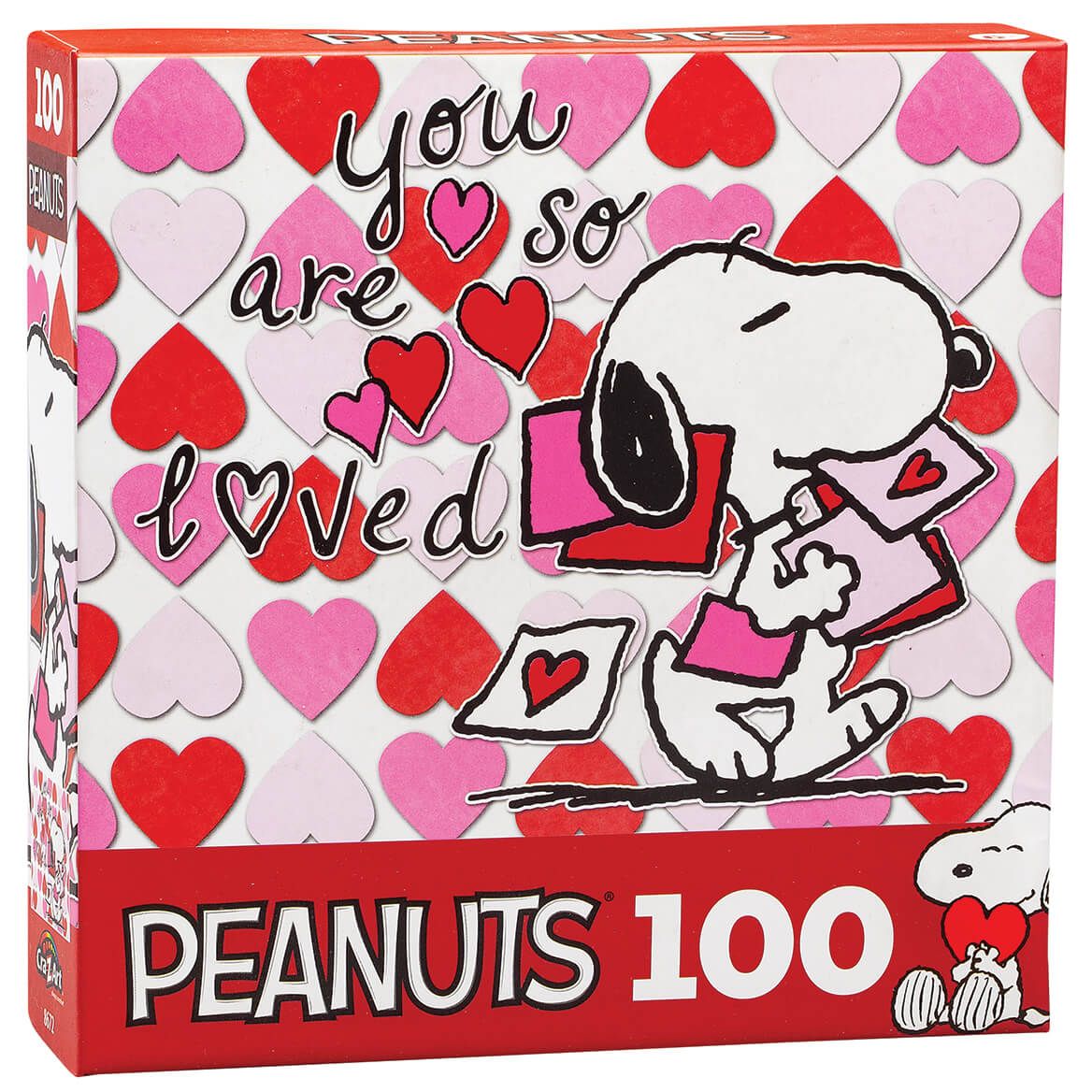 Peanuts® 100-Pc. Valentine Puzzle + '-' + 378307