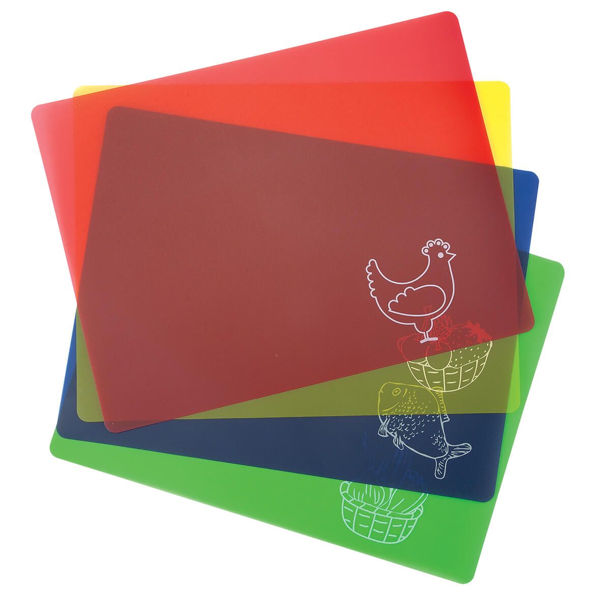 Flexible Cutting Boards, Set of 4 by Chef's Pride™ + '-' + 378382