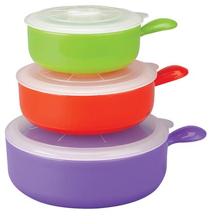 6-Pc. Microwave Bowl Set by Chef's Pride™-378383