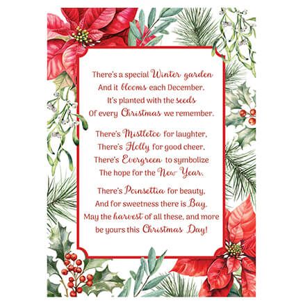 Personalized Christmas Garden Cards, Set of 20-378447