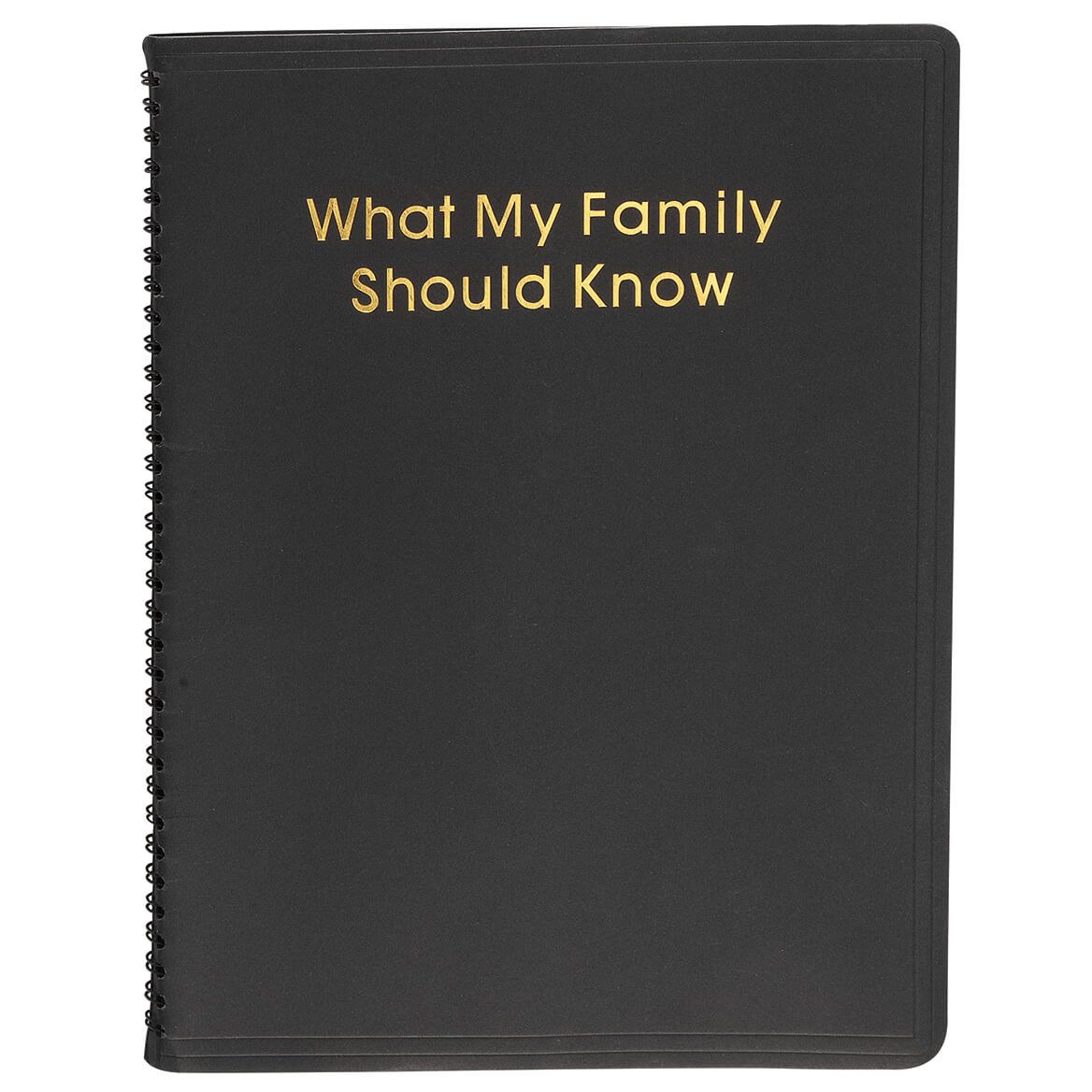 Things My Family Should Know Estate Planner + '-' + 378456