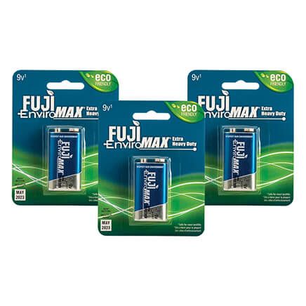 Fuji 9-Volt Battery Single Pack, Set of 3-378510