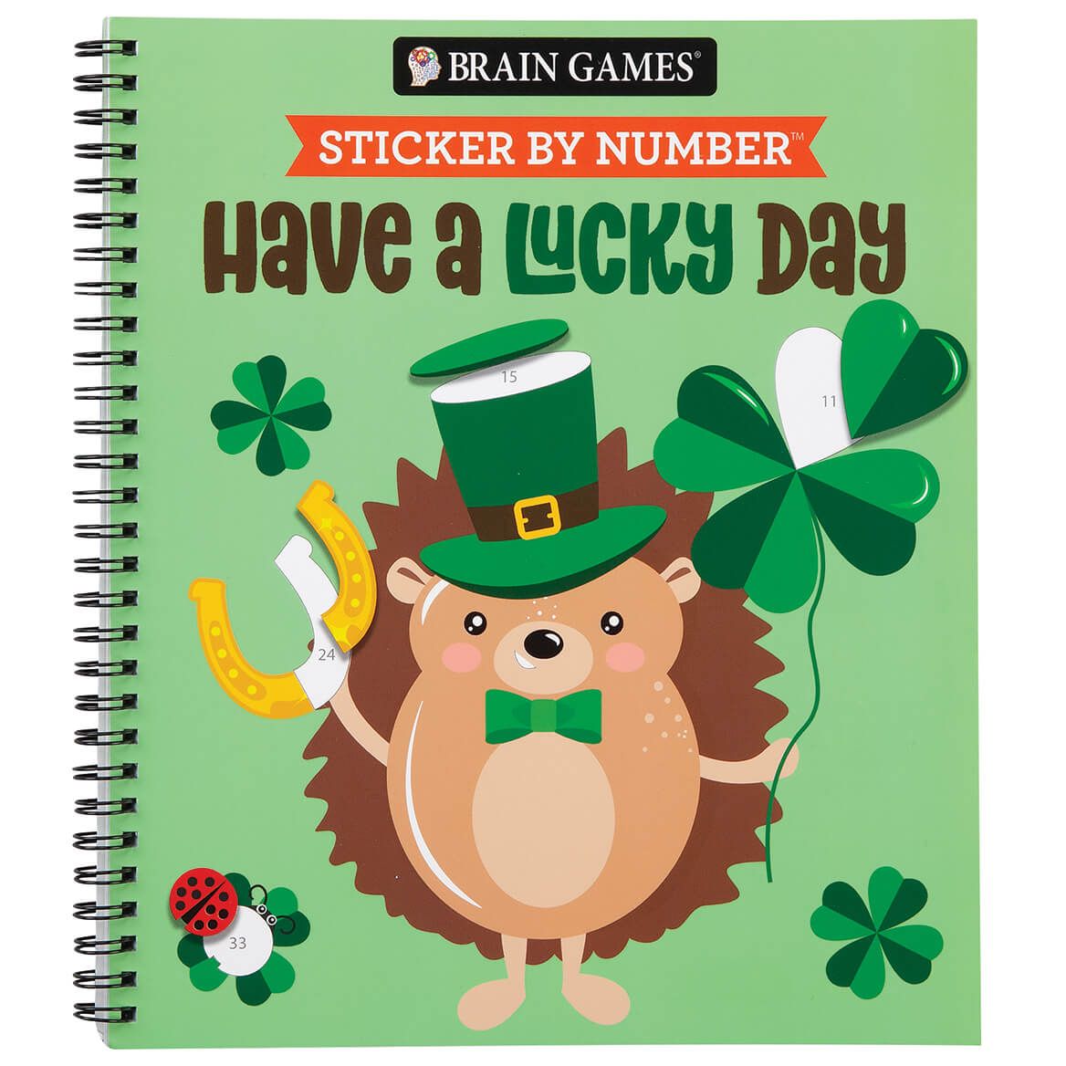 Brain Games® Sticker by Number™ Have a Lucky Day + '-' + 378534