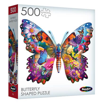 500-Pc. Butterfly Shaped Puzzle-378587