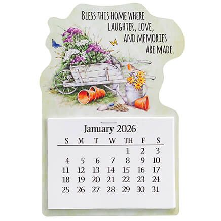 Bountiful Garden Large Magnetic Calendar-378622