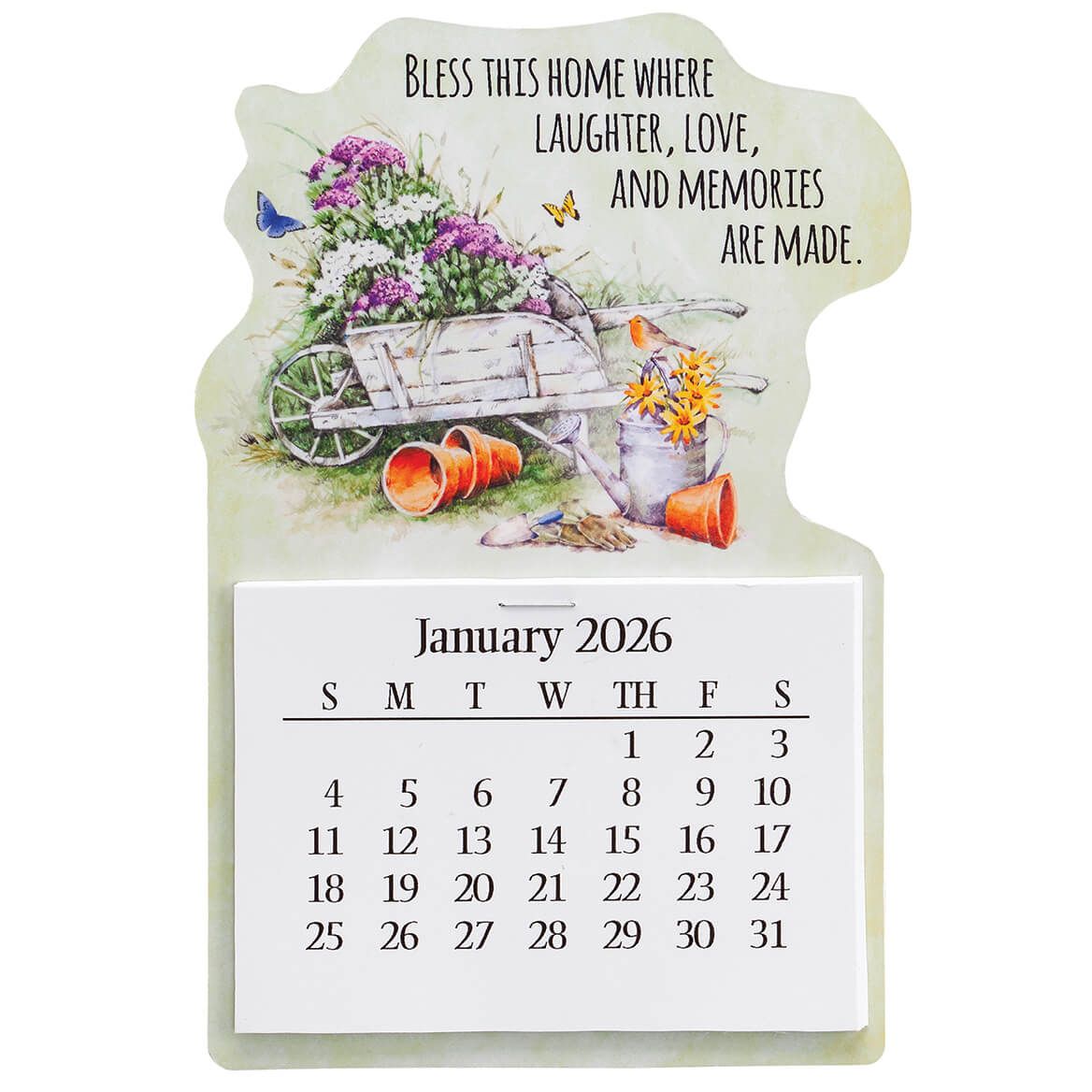 Bountiful Garden Large Magnetic Calendar + '-' + 378622