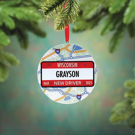Personalized New Driver Ornament-378630