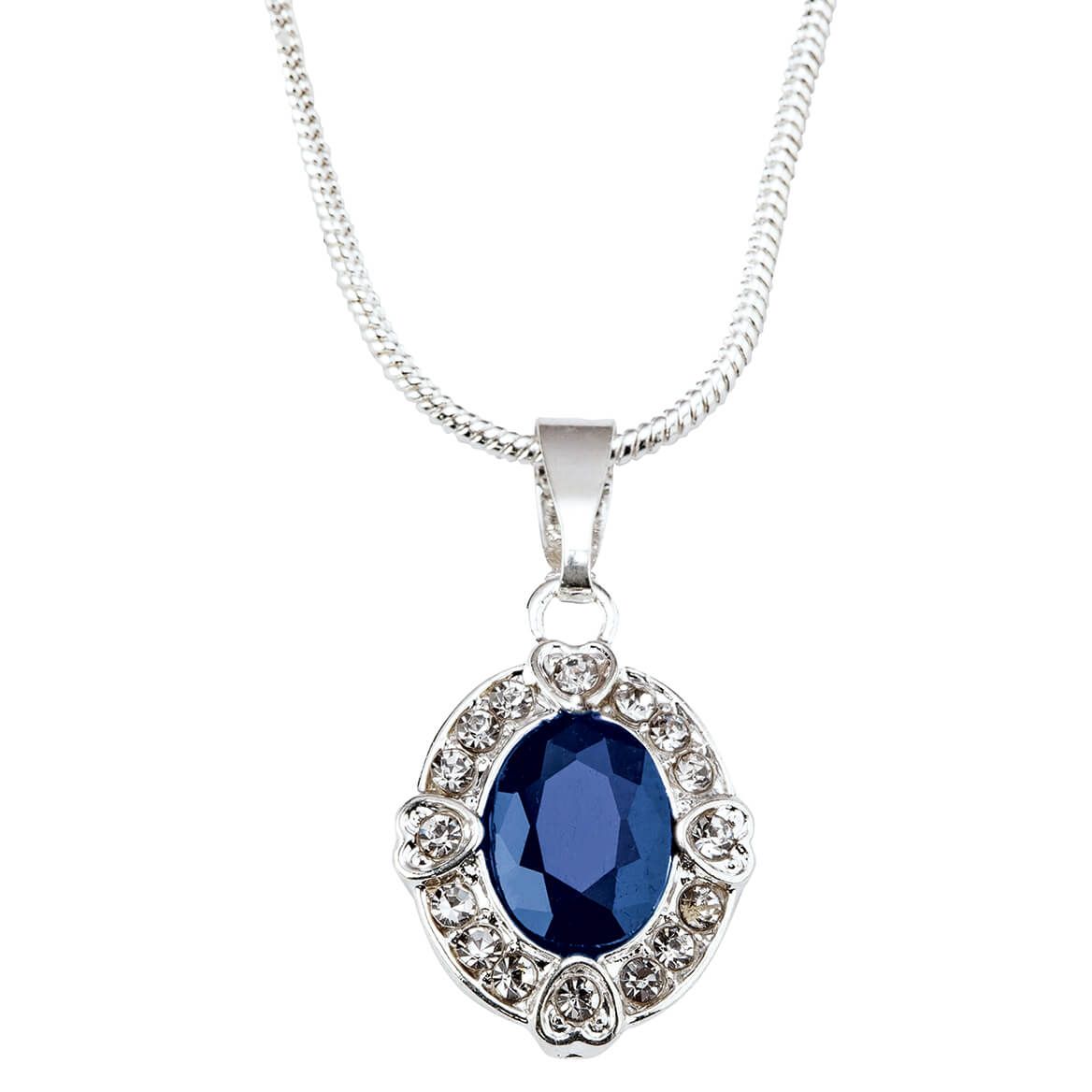 Sapphire Crystal Pendant + '-' + 378641