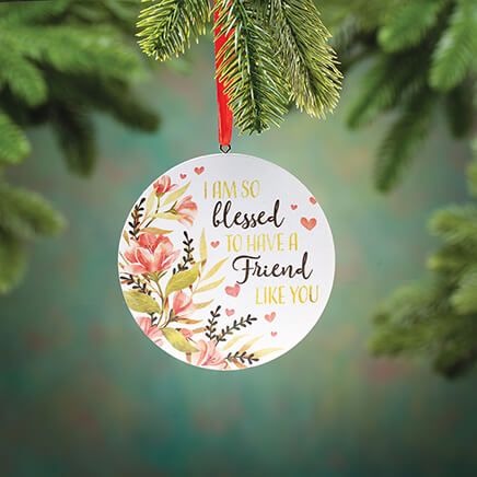 Personalized I Am So Blessed Ornament-378650
