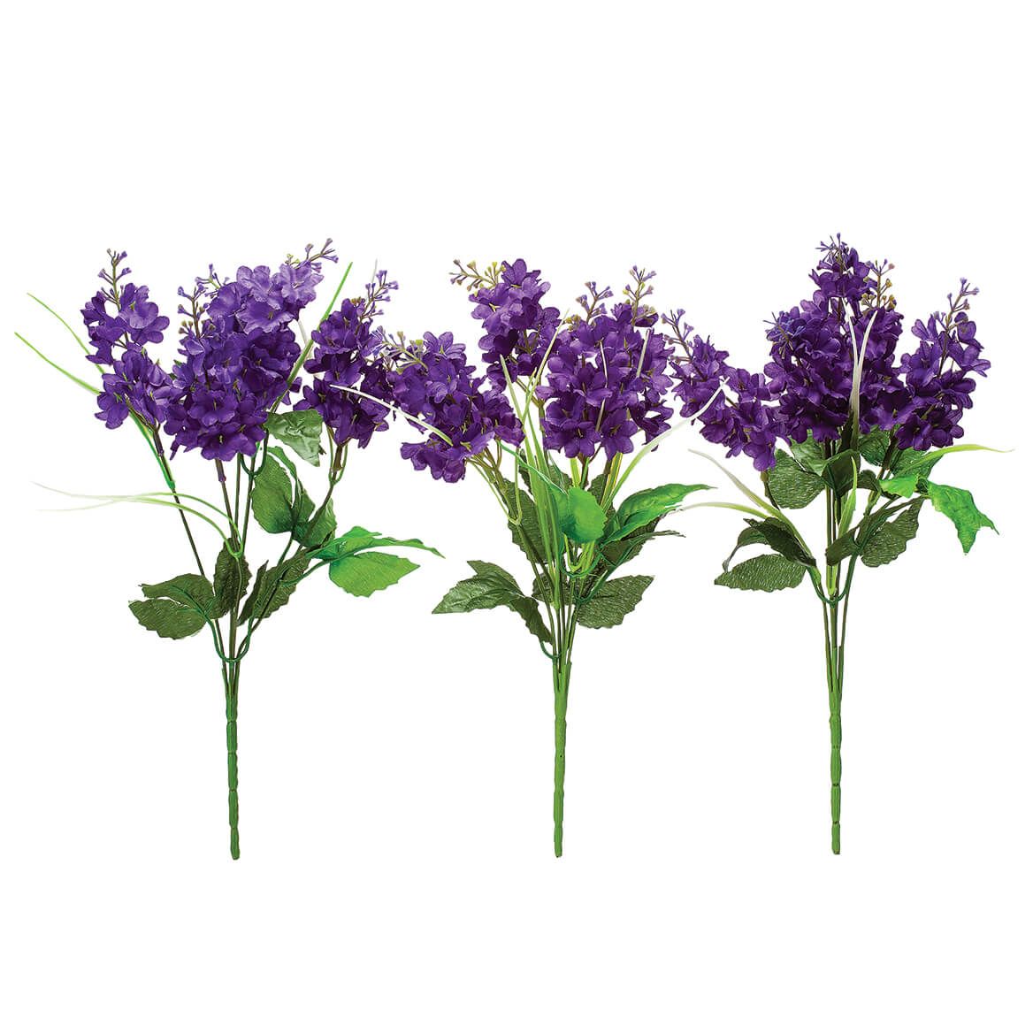 Artificial Hyacinth Bushes by OakRidge™, Set of 3 + '-' + 378664