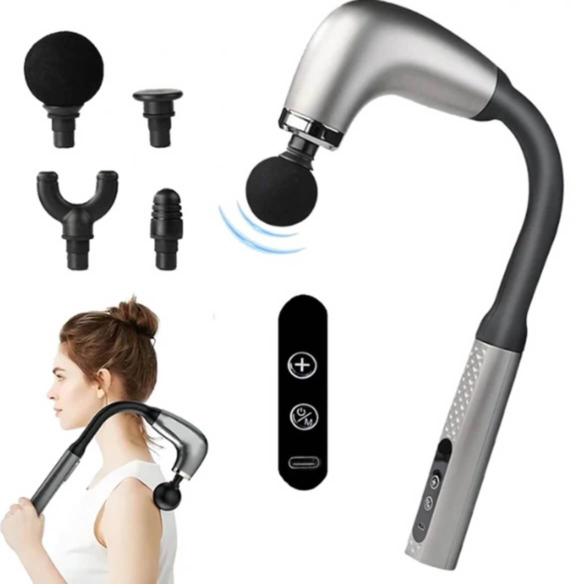 Long-Handled Massager by LivingSURE™ + '-' + 378942