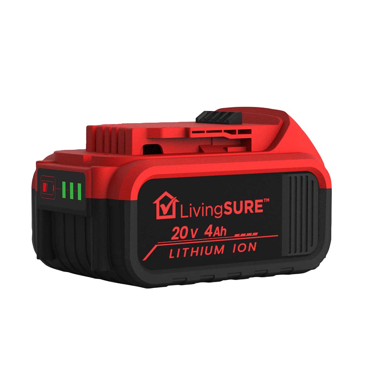 4Ah Power Tool Battery by LivingSURE™ + '-' + 378998