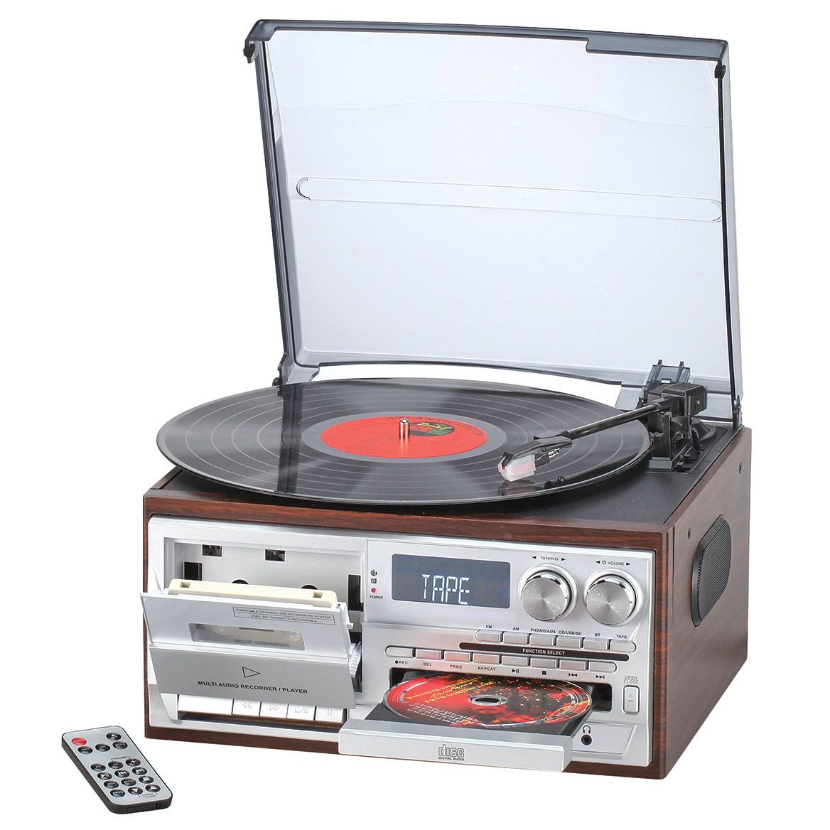 Multimedia Player with Built-In Speakers by OakRidge™ + '-' + 379007