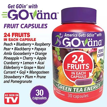View product details for Govana™ Fruits Capsules (30 Count)