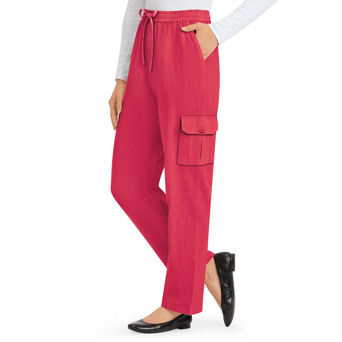 Double Cargo Pocket Pants