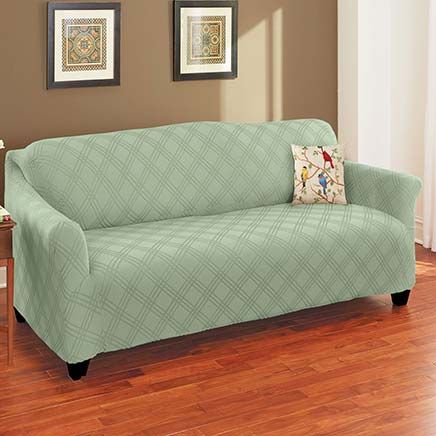 View product details for Double Diamond Stretch Furniture Cover