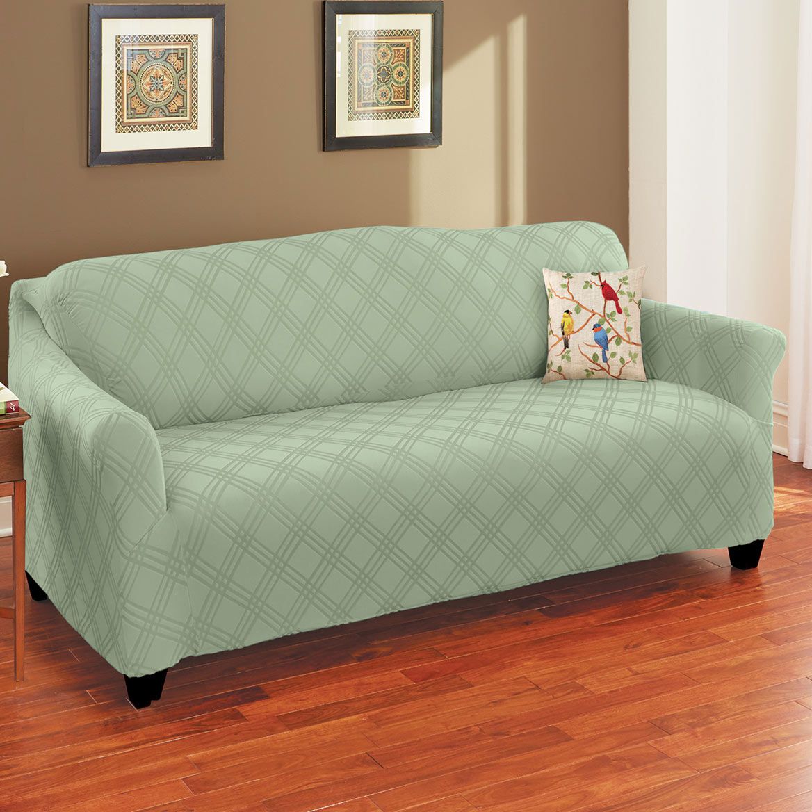 Double Diamond Stretch Furniture Cover