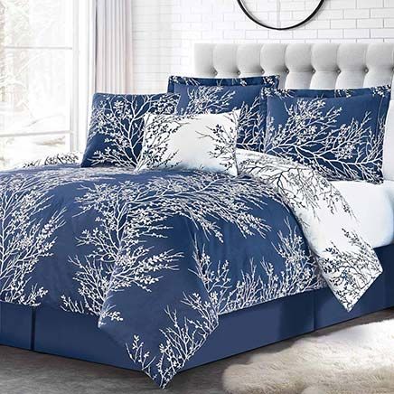View product details for 6-Pc. Foliage Comforter Set