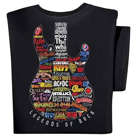 View product details for Rock Group Guitar T-Shirt
