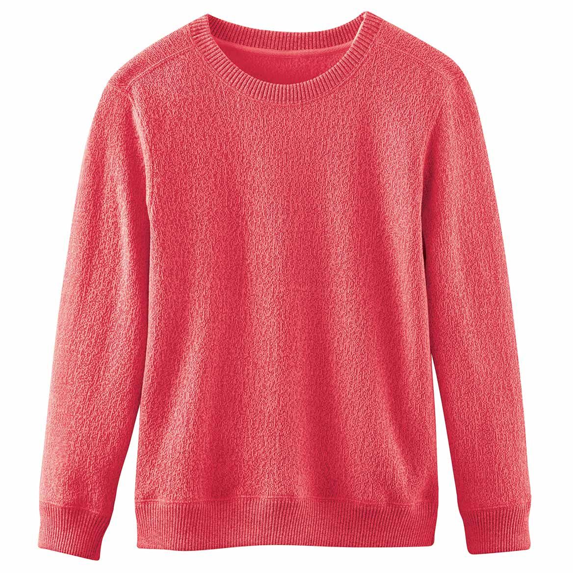Cozy Heathered Nantucket Fleece Pullover