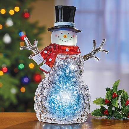 Color-Changing LED Snowman-380406