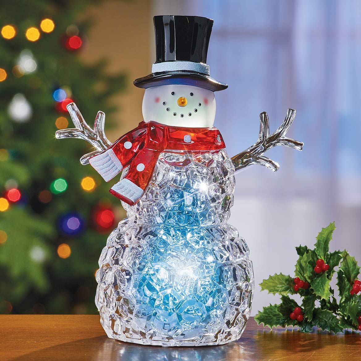Color-Changing LED Snowman + '-' + 380406