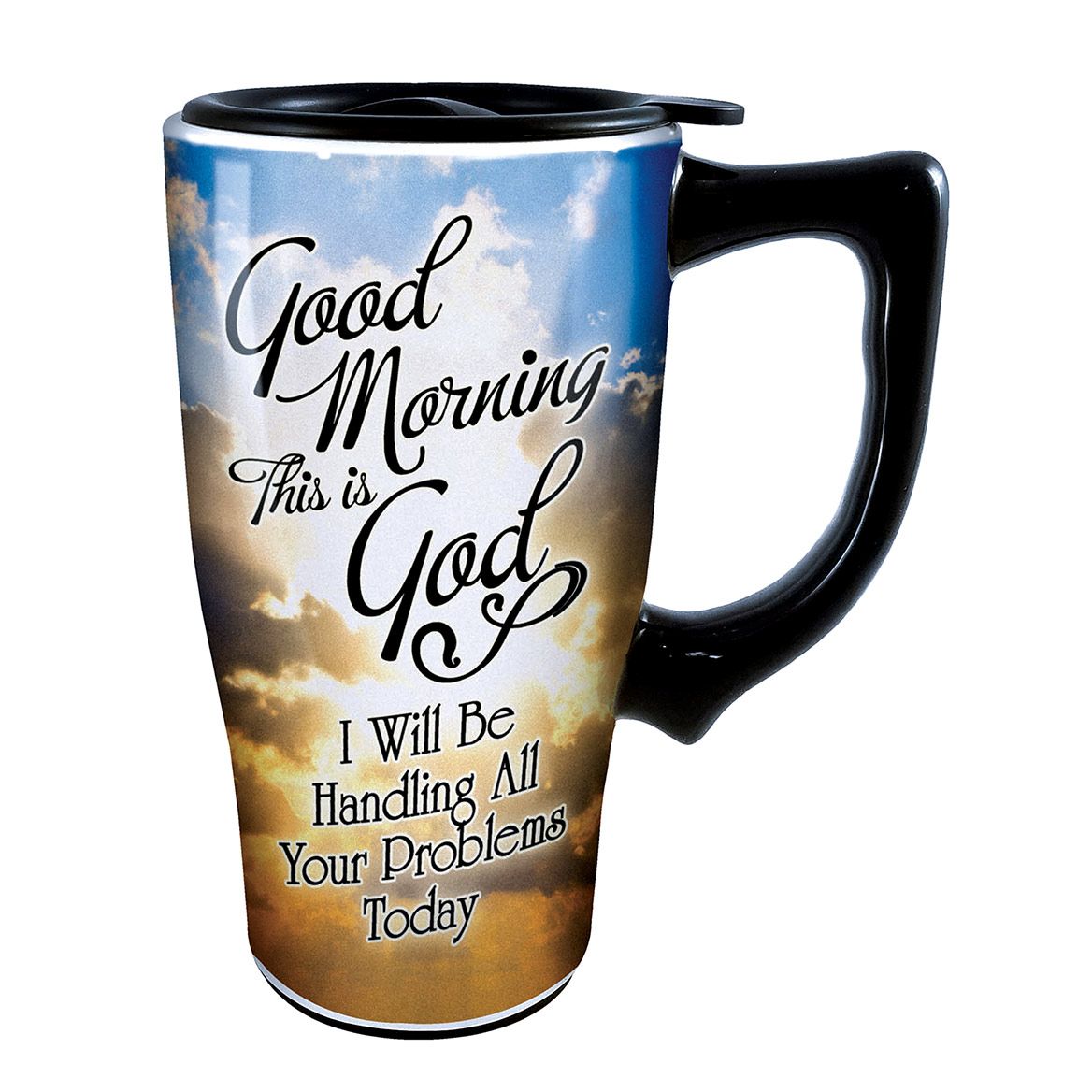 Good Morning This Is God Travel Mug + '-' + 380466