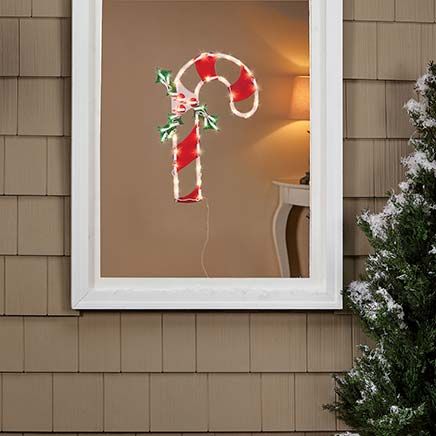 View product details for Candy Cane Window Lights By Holiday Peak™