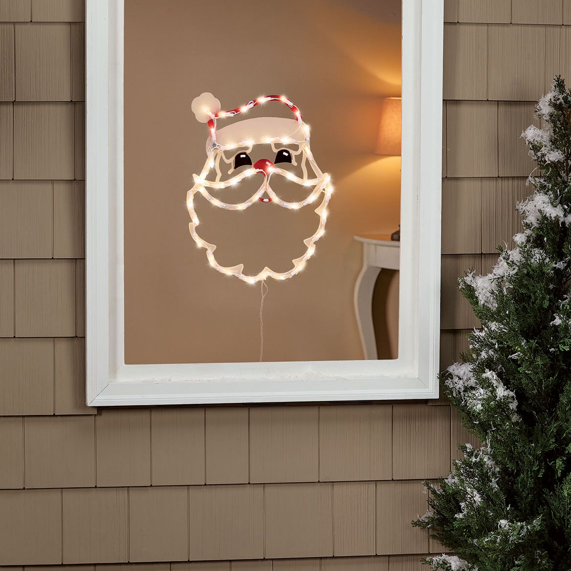 Santa Window Lights By Holiday Peak™