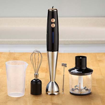 View product details for 5-In-1 Immersion Blender Set By Home Marketplace™