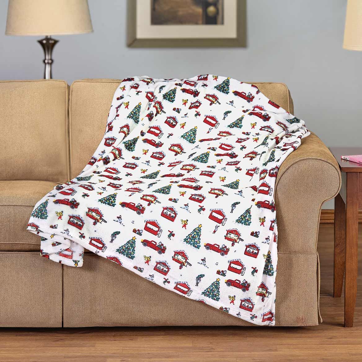 Celebrating Christmas Micro Plush Throw