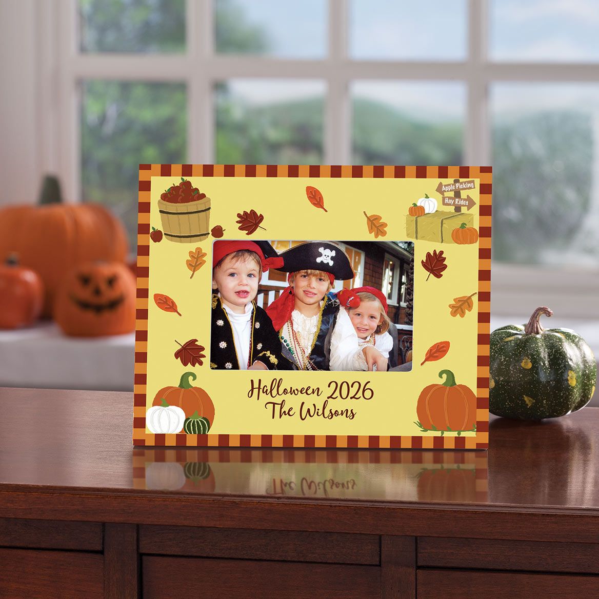 Personalized Pumpkin Patch Farms Frame